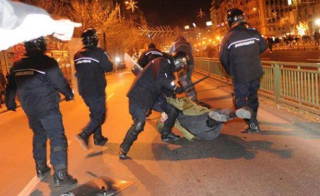 Jandarmeria - găsită vinovată pentru abuzuri asupra cetățenilor dar lăsată nepedepsită
