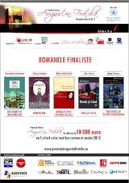 Romanele finaliste la Premiul literar „Augustin Frăţilă”, ediţia a III-a 