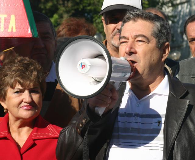 Liderul pensionarilor Vasile Panțuș se vrea primar al Galaţiului