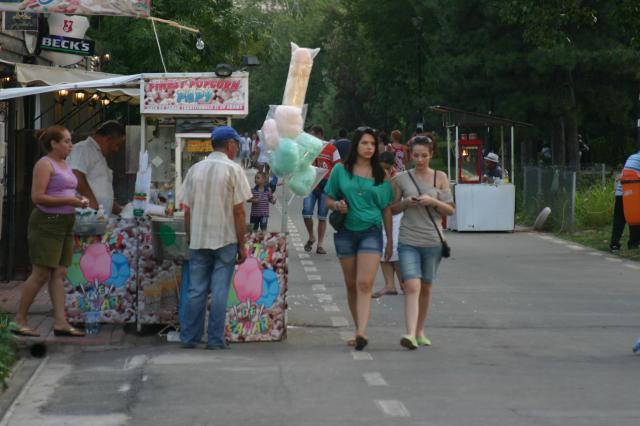 Domeniul public al orașului ”turistic” Galați a fost ocupat de terase